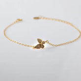 CLAUDINA PAVE BUTTERFLY BRACELET