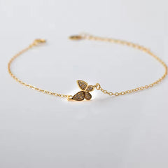 CLAUDINA PAVE BUTTERFLY BRACELET