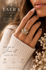 LAYERED SUNBURST RING