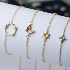 CLAUDINA PAVE BUTTERFLY BRACELET