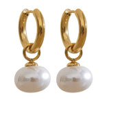 ALLESSANDRA TEAR DROP PEARL EARRINGS