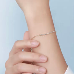 MILA STERLING SILVER TENNIS BRACELET