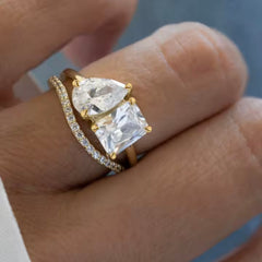 DULCE PEAR RADIANT CUT RING