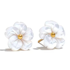 RILEY FLOWER STUD EARRINGS