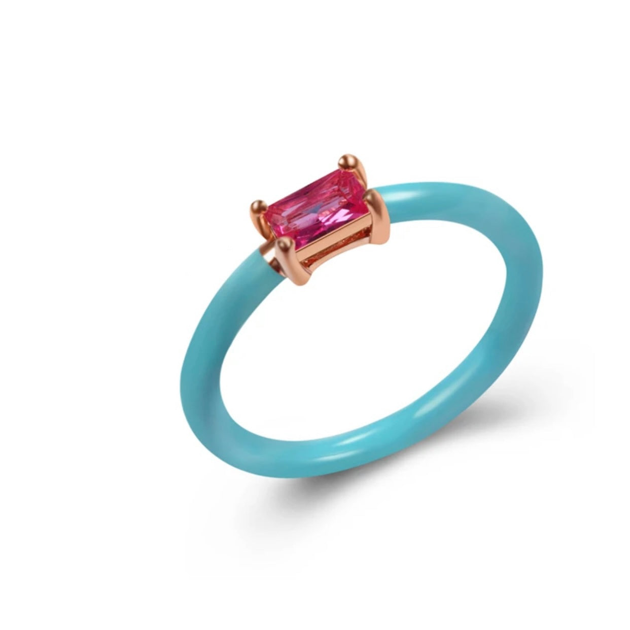 CELESTINA ENAMEL COLORFUL RINGS