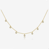 MARCELLA STERLING SILVER DANGLE NECKLACE