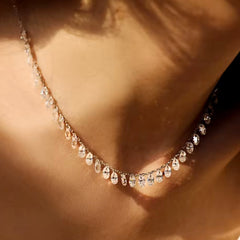 ROSINA CZ DANGLE NECKLACE