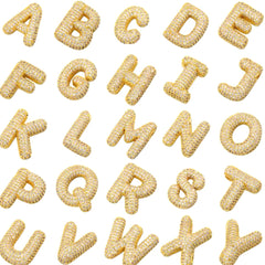 STEFANIA BUBBLE INITIAL NECKLACE