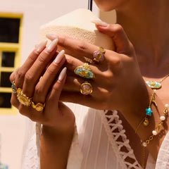 STARFISH SHELL RING