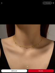 MARCELLA STERLING SILVER DANGLE NECKLACE