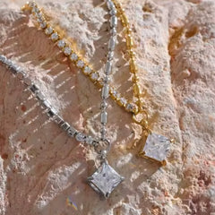 LYA CZ TENNIS NECKLACE