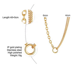 CLAUDIA LINK NECKLACE