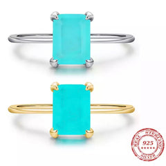 ARHIANNA STERLING SILVER PARAIBA RING