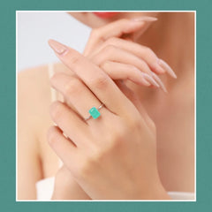 ARHIANNA STERLING SILVER PARAIBA RING