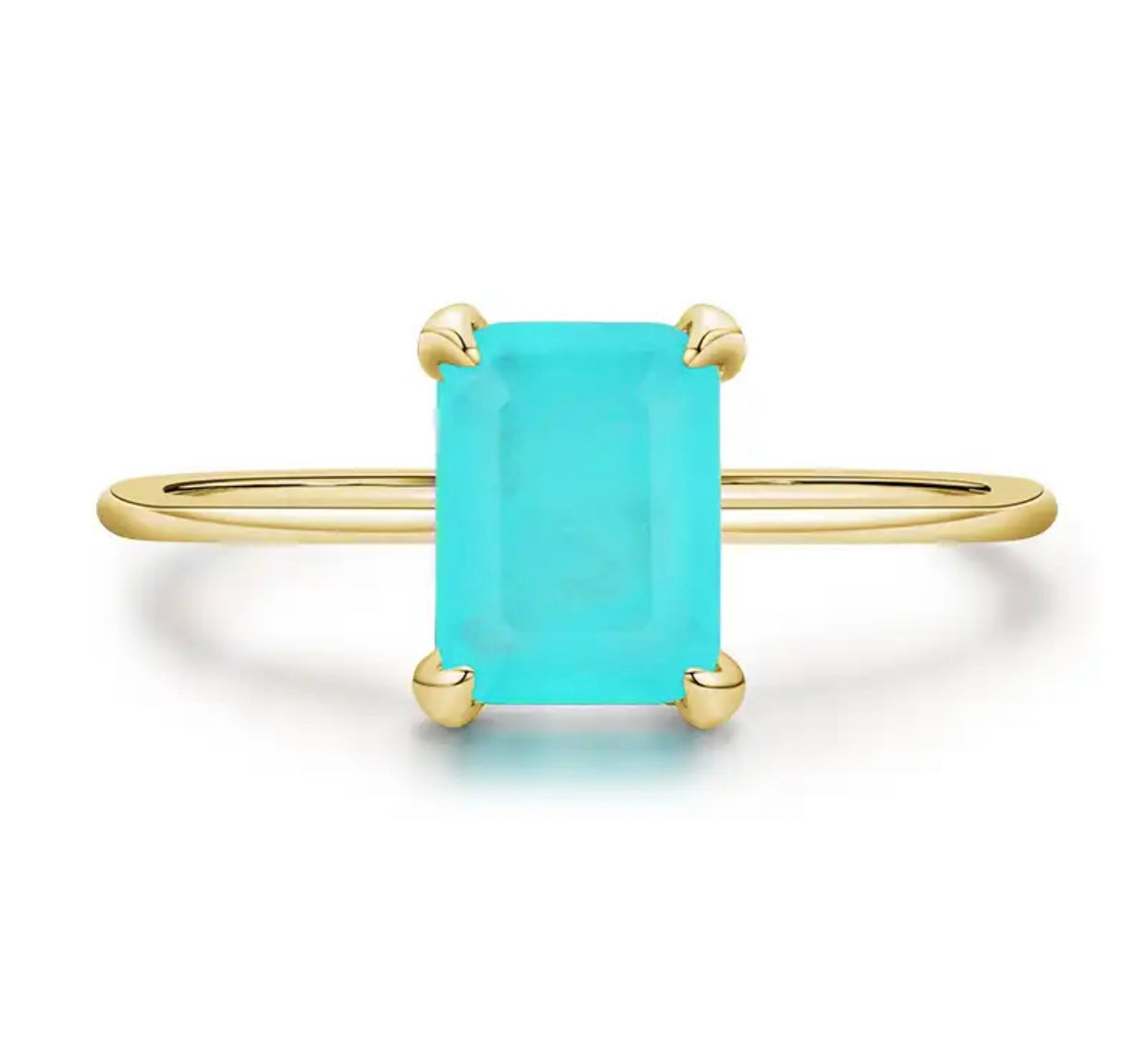 ARHIANNA STERLING SILVER PARAIBA RING