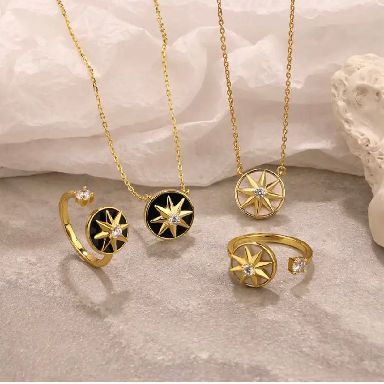 LYA STERLING SILVER NAUTICAL NECKLACE