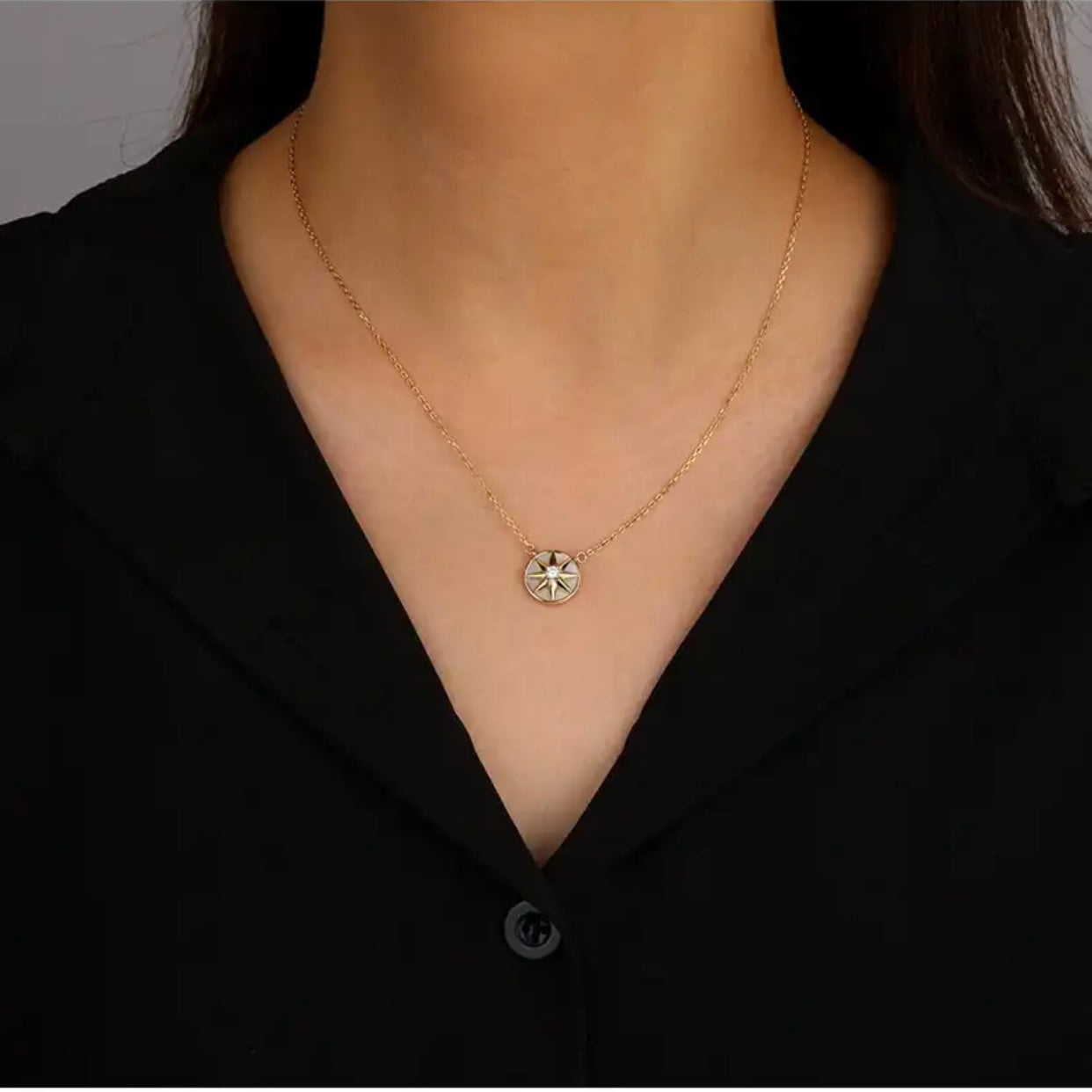 LYA STERLING SILVER NAUTICAL NECKLACE