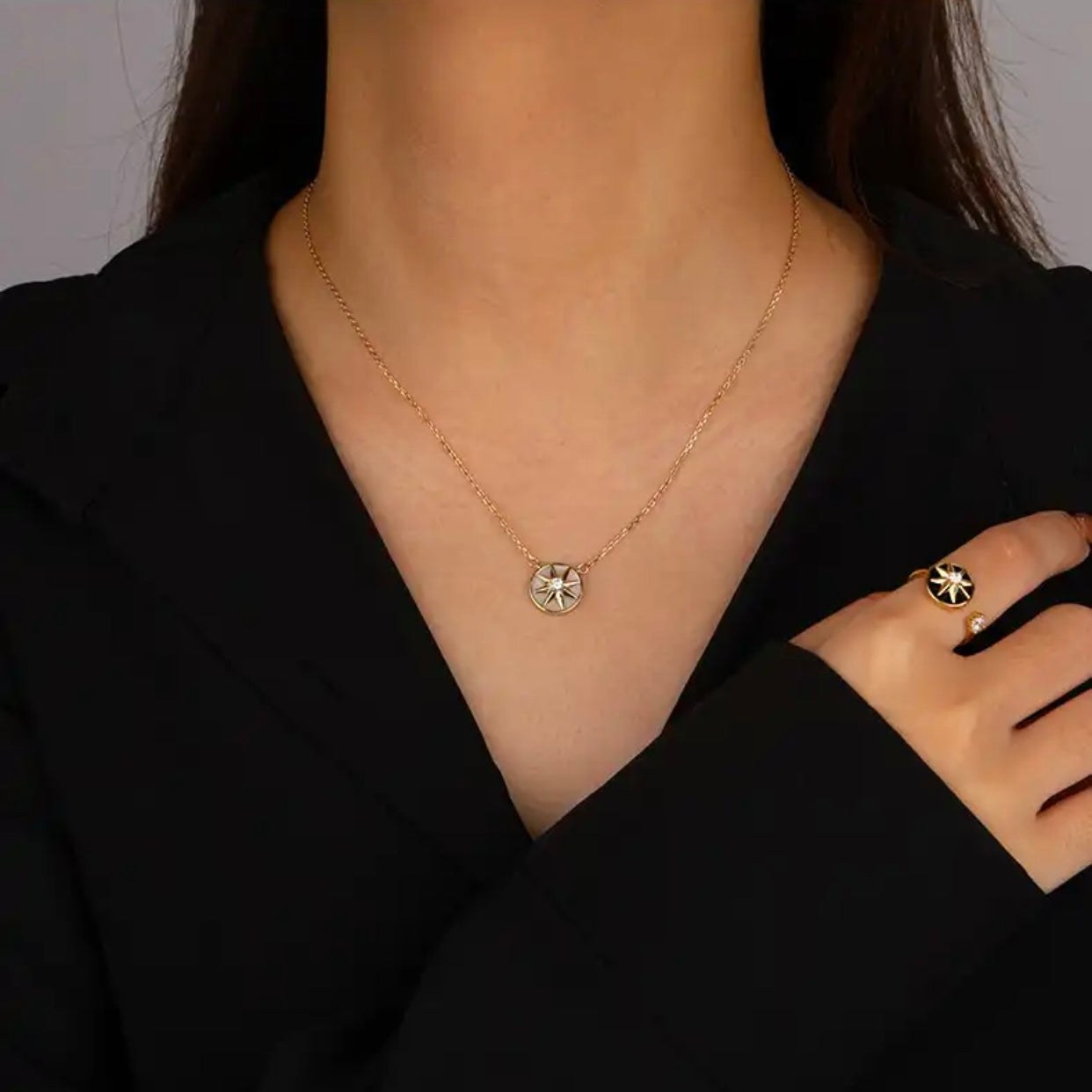 LYA STERLING SILVER NAUTICAL NECKLACE