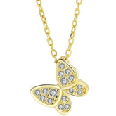ANNINE STERLING SILVER DELICATE BUTTERFLY NECKLACE
