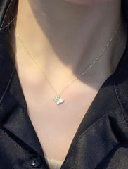 ANNINE STERLING SILVER DELICATE BUTTERFLY NECKLACE