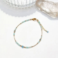 AMAZONITE NATURAL STONE BRACELET