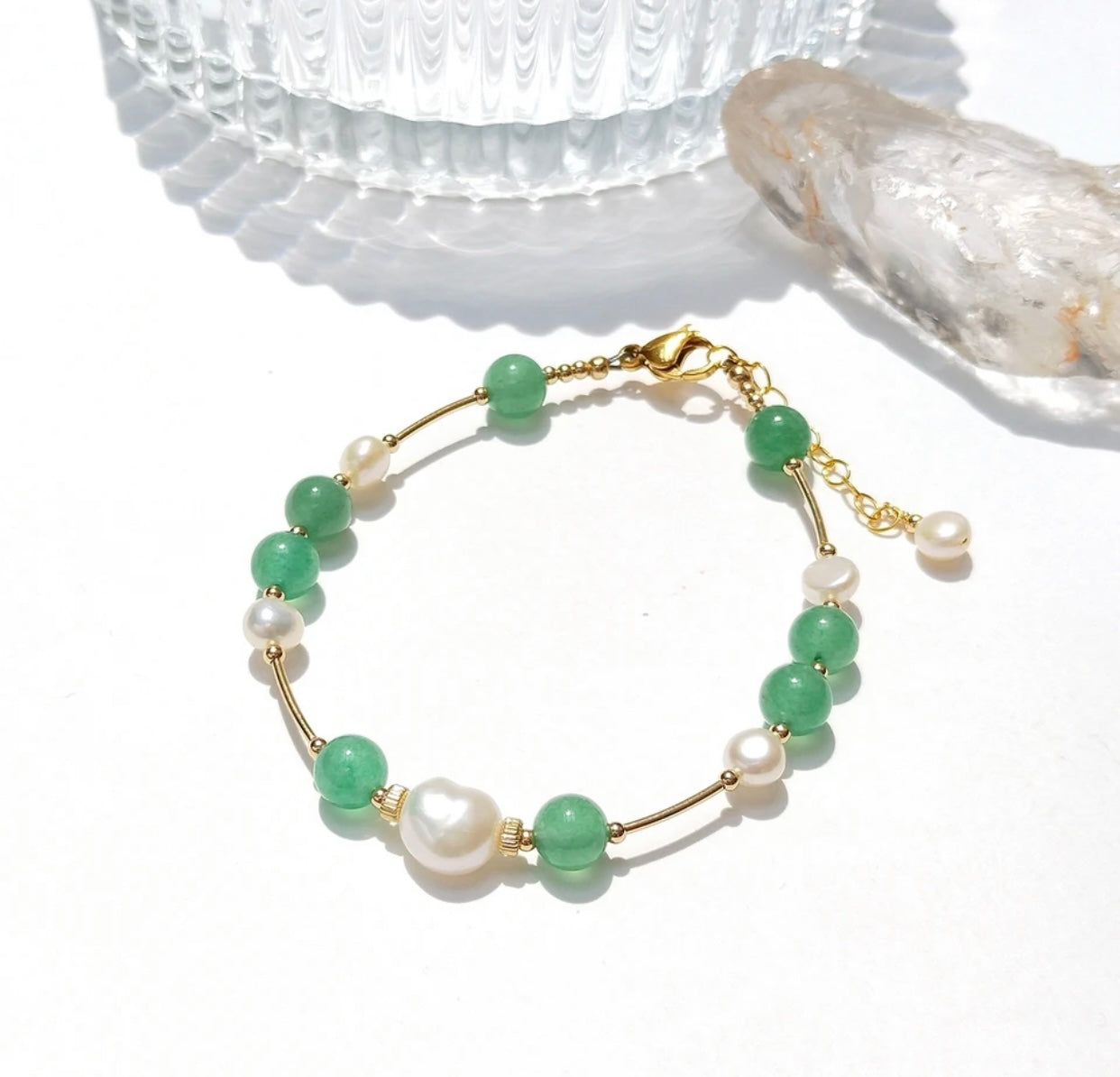 HETIAN JADE NATURAL STONE BRACELET
