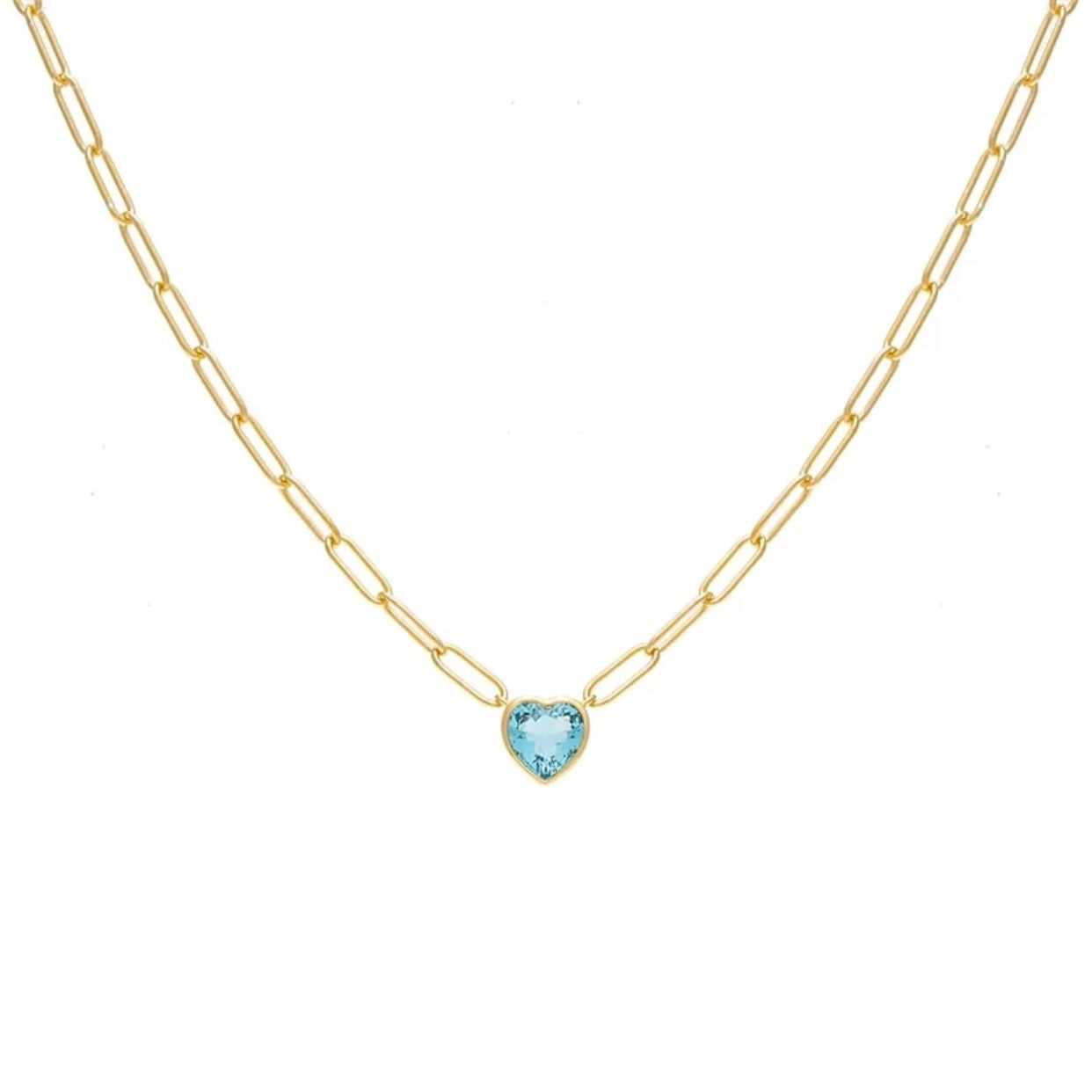SOPHIA STERLING SILVER CUBIC ZIRCONIA HEART NECKLACE
