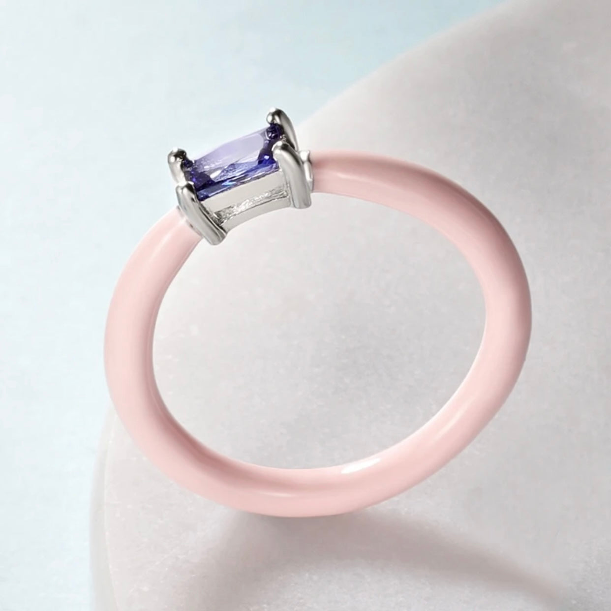 CELESTINA ENAMEL COLORFUL RINGS