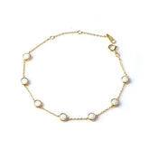 GIORGIA STERLING SILVER OPAL BRACELET