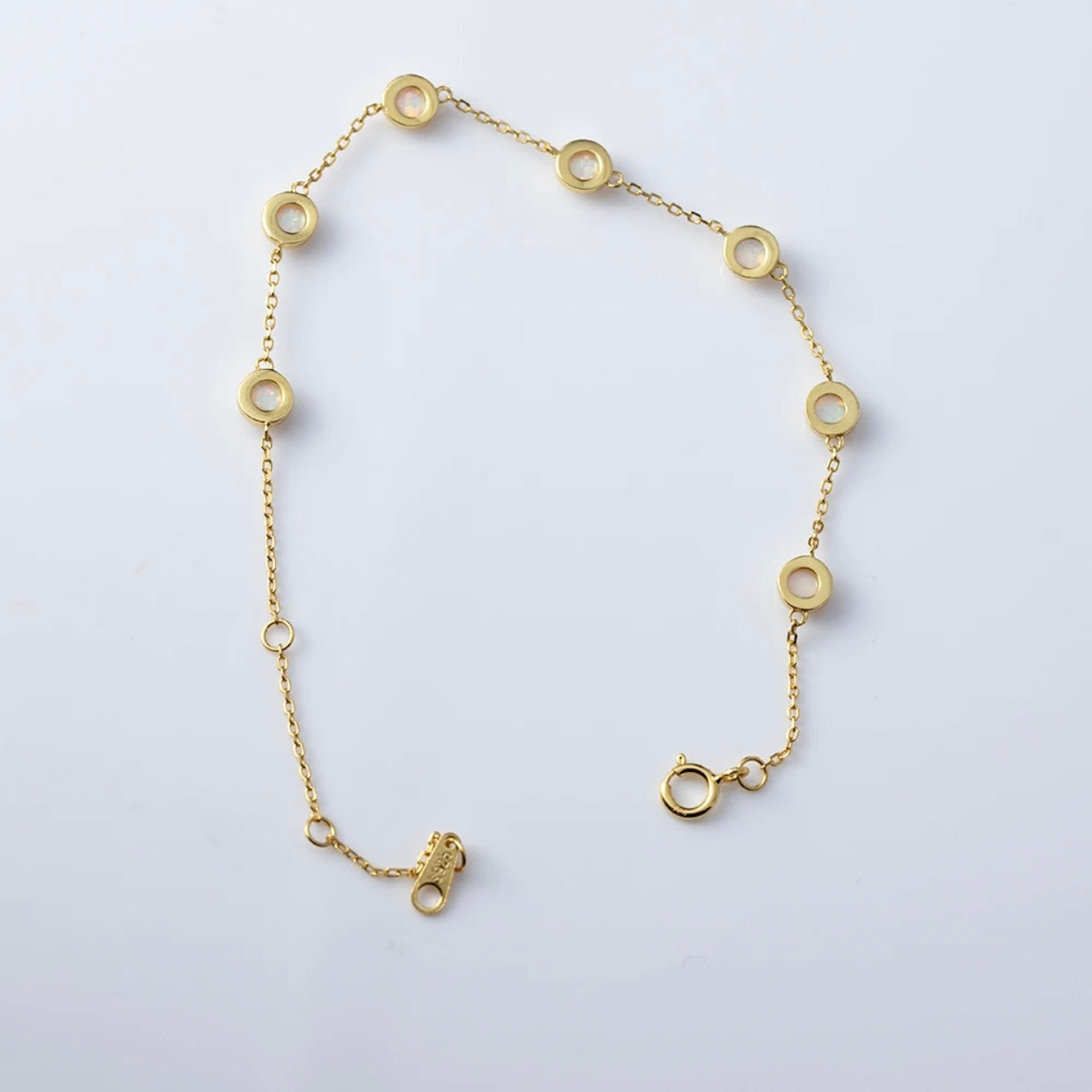 GIORGIA STERLING SILVER OPAL BRACELET