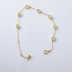 GIORGIA STERLING SILVER OPAL BRACELET