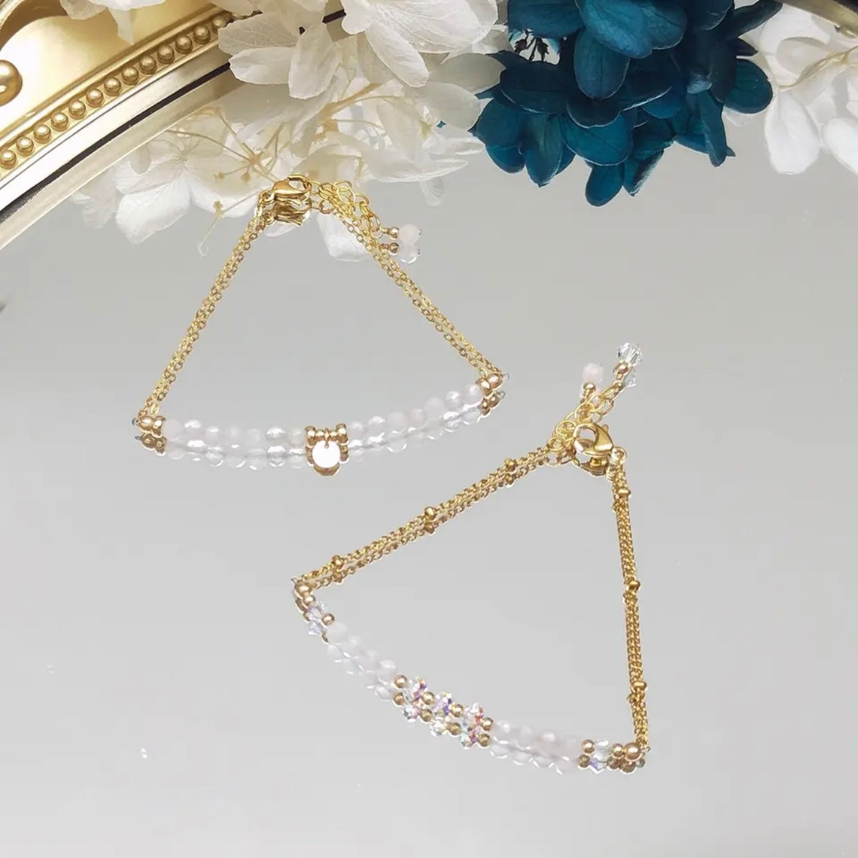 ROSE QUARTZ NATURAL STONE BRACELET