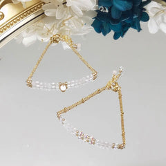 ROSE QUARTZ NATURAL STONE BRACELET