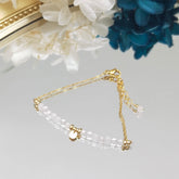 ROSE QUARTZ NATURAL STONE BRACELET