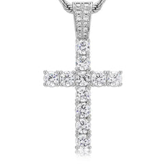 DIEGO MOISSANITE BLING CROSS