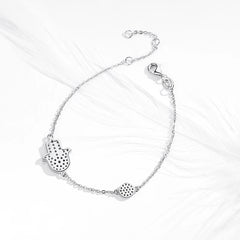 NAENIA STERLING SILVER HAND OF FATIMA BRACELET