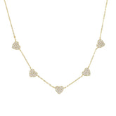 AMARIE STERLING SILVER HEART NECKLACE
