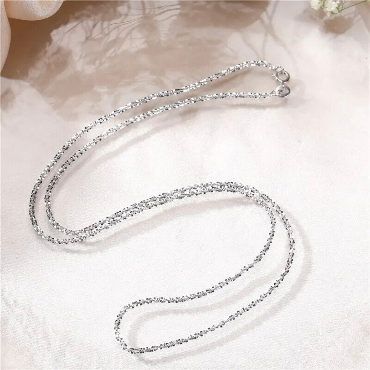 FABIOLA DIAMOND CUT ROPE CHAIN NECKLACE