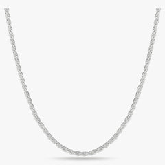 FABIOLA DIAMOND CUT ROPE CHAIN NECKLACE