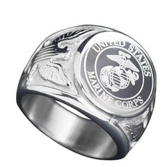 JAKE STAINLESS STEEL MARINE RING