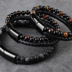CHRISTOPHER NATURAL STONE BRACELET