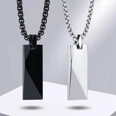 DANTE RECTANGLE PENDENT NECKLACE