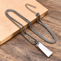 DANTE RECTANGLE PENDENT NECKLACE