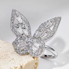 ELECTRA BLING BUTTERFLY RING