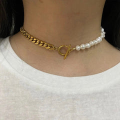 KAIA CUBAN FRESHWATER PEARL NECKLACE