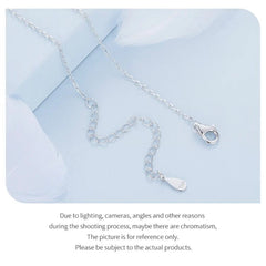 DOROTEA STERLING SILVER PAVE SETTING BUTTERFLY NECKLACE