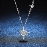 LYRA MOISSANITE STAR PENDENT NECKLACE