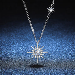 LYRA MOISSANITE STAR PENDENT NECKLACE