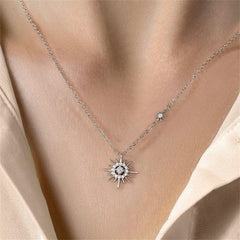 LYRA MOISSANITE STAR PENDENT NECKLACE