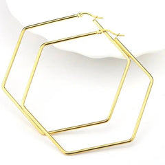 ALINA LARGE HOOP EARRINGS